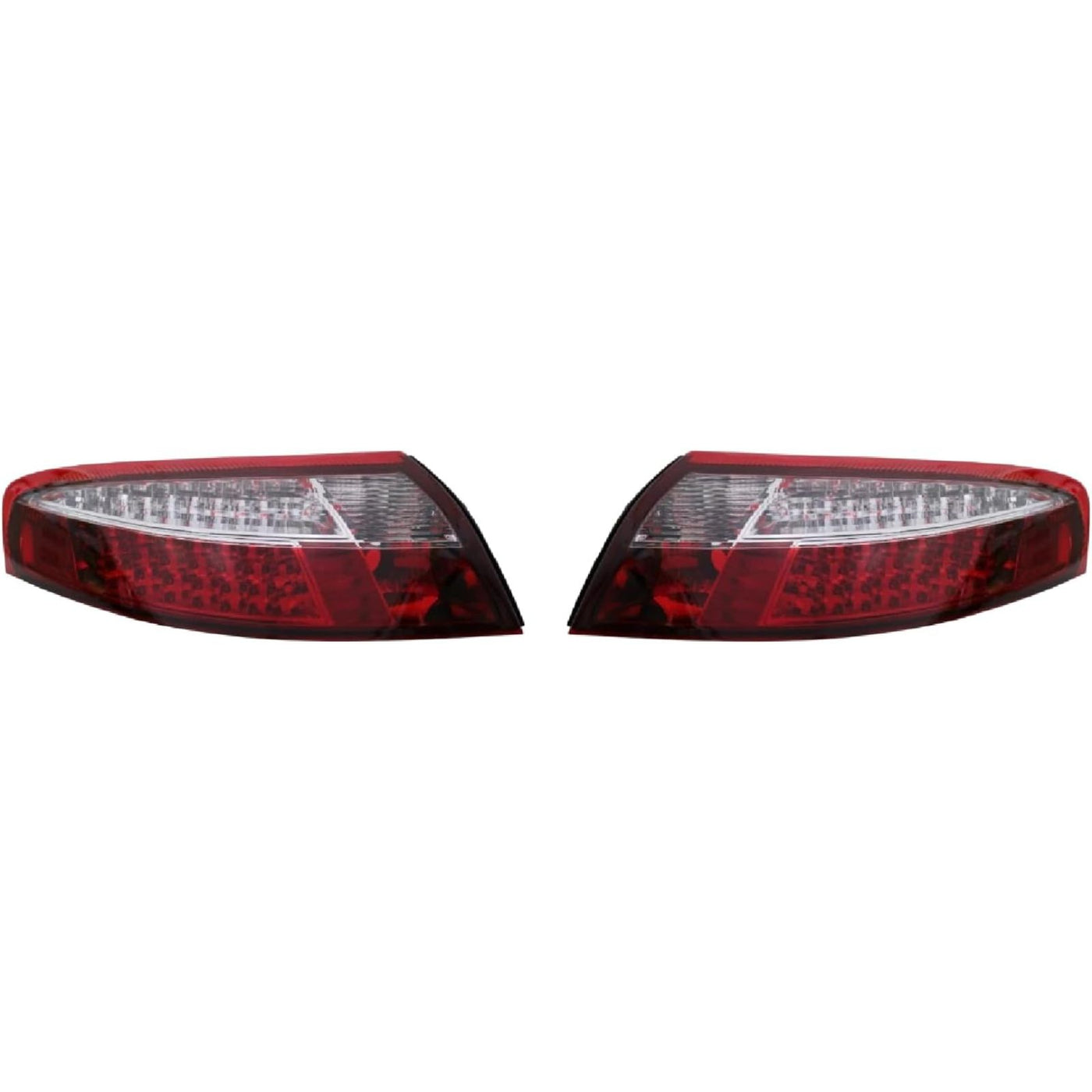 LED Rear Lights Assembly Red/Clear Lens – For Porsche 911 996 Carrera ...