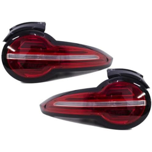 Smoke/Red Full LED Tail Lights with Sequential Indicators for Mazda MX-5 Miata ND (2015–2023)