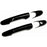 Door Handle Cover Trim Set of 4 Compatible with 2007-2021 Fiat 500 / 500C / Abarth - Gloss Black