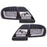 L-Shape LED Tail Lights for Toyota Corolla Altis (2011–2013) Black Housing / White Bar