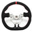 Suede Steering Wheel Compatible With 2012-2016 Subaru BRZ Scion FR-S GT86 Mk1 – Alcantara Red Stitching & Red Stripe
