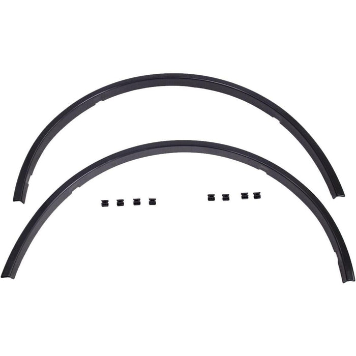 Rear Fender Wheel Arch Extensions with Clips for Smart Fortwo 451 Mk2 2007–2014