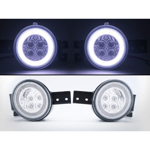 LED Turn Signal Indicator Halo Ring Light Clear Compatible With Mini Cooper R50 R52 R53 S