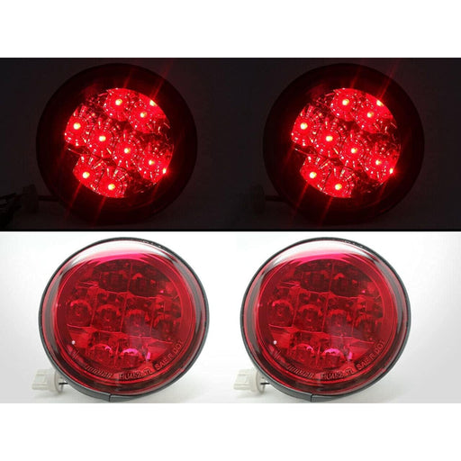 LED Rear Trunk Lights Lamp Pair – Compatible with Lexus IS200 IS300 / Toyota Altezza 1998-2005 – Red Housing