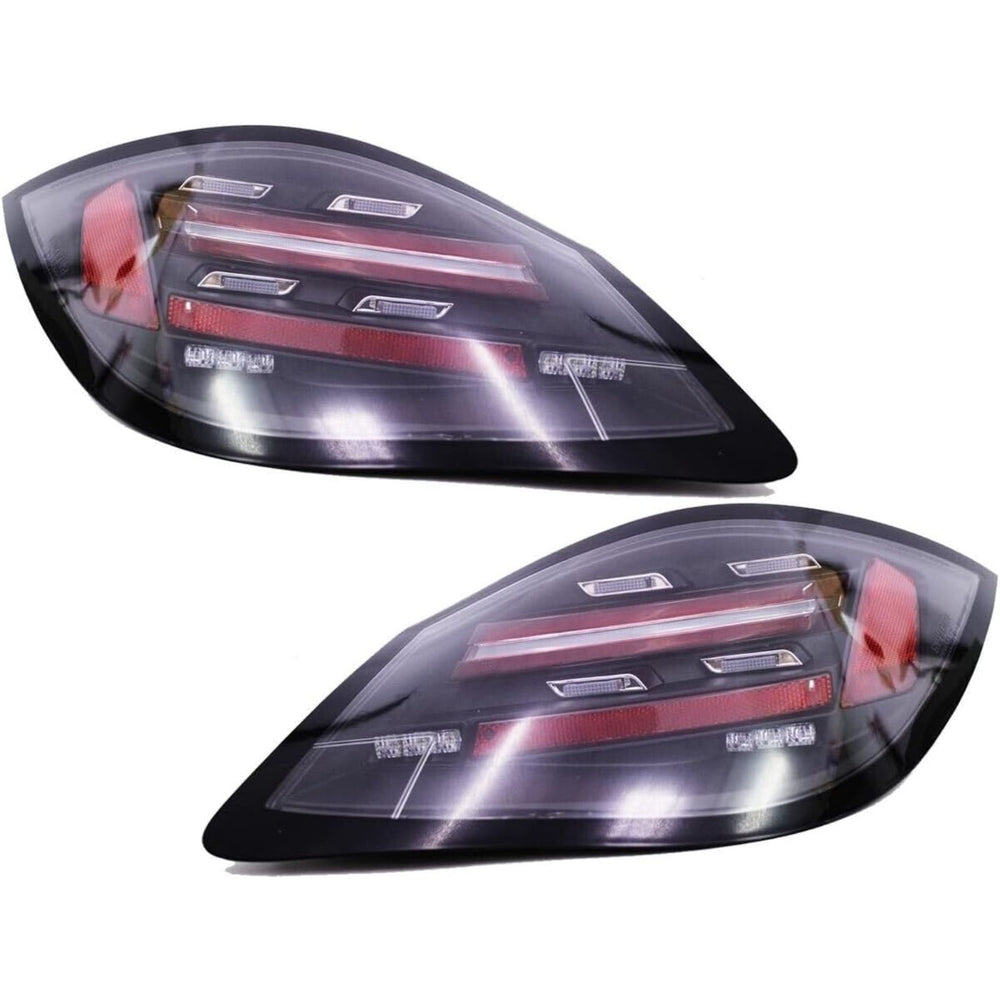 LED Tail Lights Sequential Turn Signals Red Bar for Porsche Boxster 987.2 2009–2013