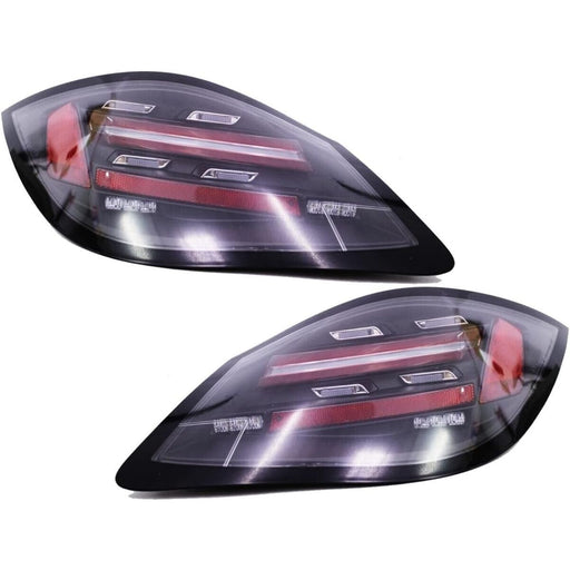 LED Tail Lights Sequential Turn Signals Red Bar for Porsche Boxster 987.2 2009–2013