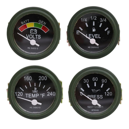 Humvee Green 4-Gauge Set – Military Equipment Replacement for M998 / M1123 / M1045