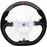 Carbon Fiber Suede Steering Wheel Red Stitching for Suzuki Swift Sport ZC33S 2017–2023