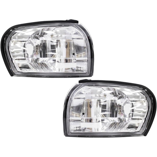 Crystal Clear Corner Lights (E-Mark) for Subaru Impreza GC8 / CC8A (1992–2000)