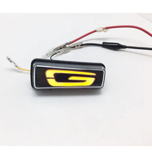 G Shape Amber LED Side Marker Lights for Mercedes-Benz W463 G-Class (1986–2017)