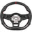 Carbon Fiber Steering Wheel – For Volkswagen Golf GTI Mk7 / Mk7.5 (2013–2020) Perforated Leather, Red Stitch &amp; Red Stripe