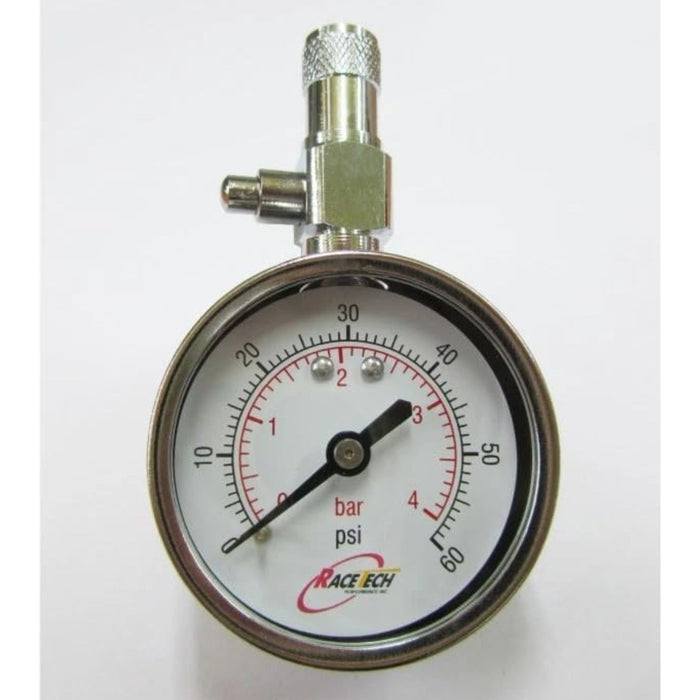 Analogue Tire Pressure Gauge (PSI/BAR) – 2" Pocket Size