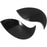 Aggressive Headlight Eyebrows Eyelid Covers Gloss Black ABS Compatible with 2014-2021 Mini Cooper F55 F56 F57 Gen.3