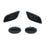 LED Side Markers Smoke Lens Lights Combo Compatible With 2002-2003 Subaru Impreza WRX STI