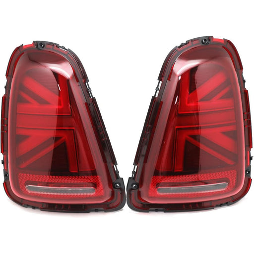 UK Union Jack LED Tail Lights Compatible With Mini Cooper R56 / R57 / R58 / R59 LCI (2010–2015)