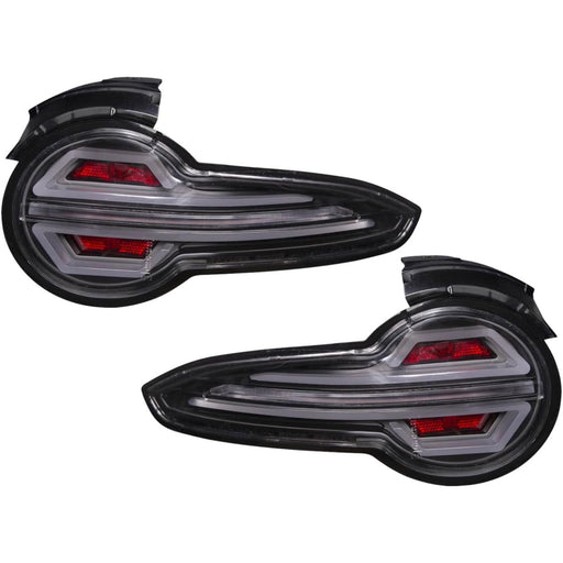 Black Full LED Tail Lights with Sequential Indicator for Mazda MX-5 Miata ND 2015–2023
