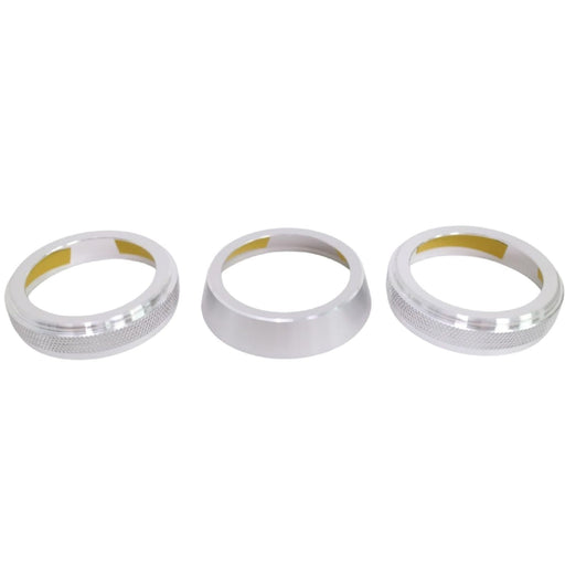 Aluminum AC Dial Rings (3PCS) – For Suzuki Swift Sport ZC33S Auto Climate Control