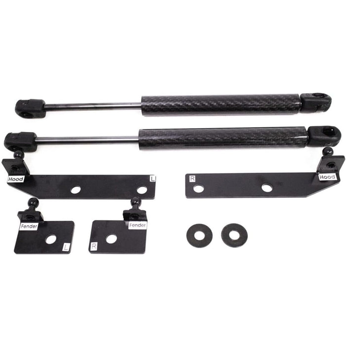 Carbon Fiber Hood Damper Gas Strut Kit Compatible with Subaru BRZ & Toyota GR86 ZN8/ZD8 (2022–2024)