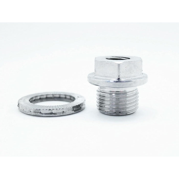 Oil Galley Plug Adapter Plug & Washer Compatible with Subaru EJ20 &amp; EJ25 Engines