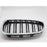 Chrome Black Dual Fin Front Grille Hood Nose for BMW F10 F11 5 Series 2010–2015