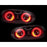 LED Halo Tail Lights with Greeting Animation – Clear Lens (2006–2015 Mazda MX-5 Miata NC)