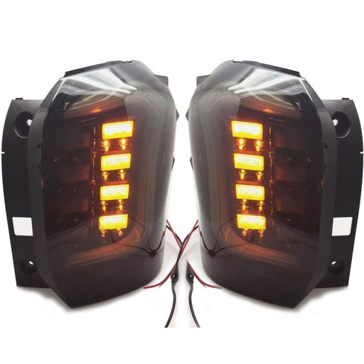 Smoked Full Tail Lamp Lights for Subaru Forester SJ 2014–2018