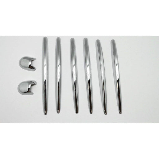 Chrome Hood Vent Fin+Nozzle Cover Trim for Mercedes Benz W164 X164 ML350 GL450