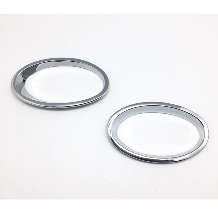 Chrome Front Fog Light Cover Trim – Silver for Mercedes-Benz SLK R171 (2004–2008 Pre-Facelift)