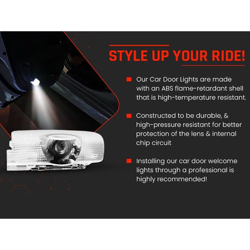 LED Door Courtesy Laser Shadow Lights for GT86 2012–2021