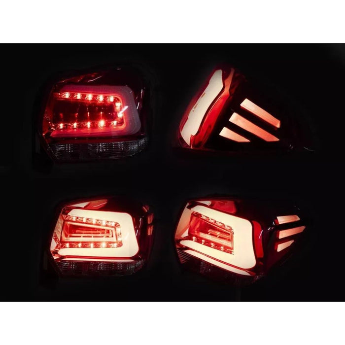 LED Tail Light Red/Clear for Subaru Crosstrek XV Impreza Sport 2012–2017
