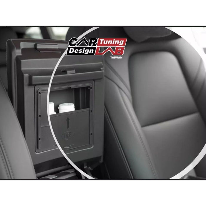 Center Console Organizer Armrest Hidden Storage Box Compatible with Tesla Model 3 / Model Y 2017–2022