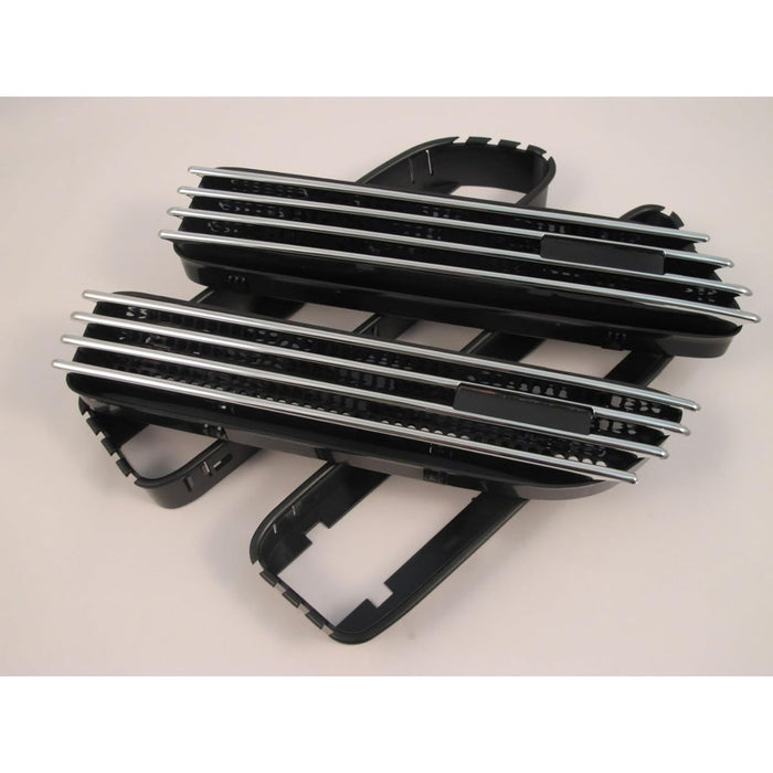 Replacement Chrome/Black Side Grille Fender Vents – For BMW E21/E30/E36/E46 M3 (2001–2006)