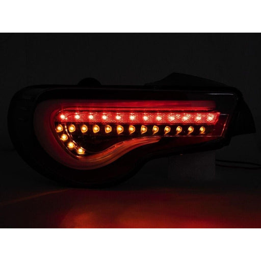 LED Valenti Style Tail Lights Sequential Red Bar for Toyota 86 / Scion FR-S / Subaru BRZ 2013–2020