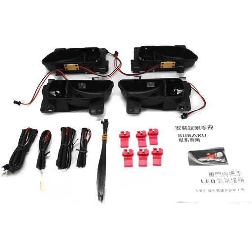Ambient Atmosphere LED Inner Door Handle Light Set Compatible with Subaru WRX STI & BRZ 2012-2020