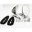 Vintage Classic Round Chrome Mirrors Set – Universal Fit (60s–80s Style)