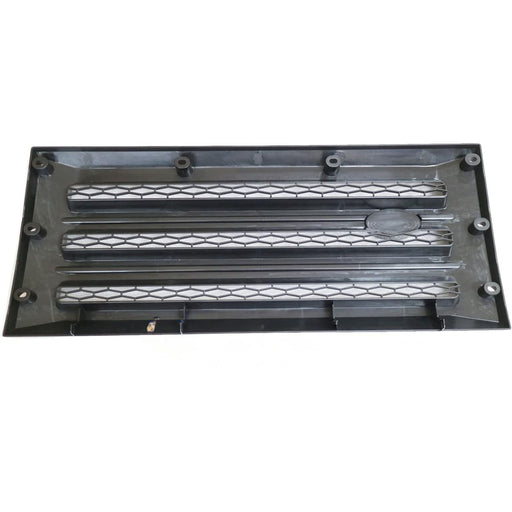 Front Grille & Headlight Lamp Surrounds Compatible With 1983-2016 Land Rover Defender – Gloss Black