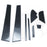 Carbon B Pillar Window Trim Covers Compatible With Subaru WRX / STI VA (2015–2021) – 15PCS