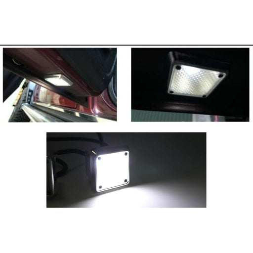 4PCS White LED Welcome Door Courtesy Lights Compatible with 1986-2016 Mercedes-Benz W463 G-Class