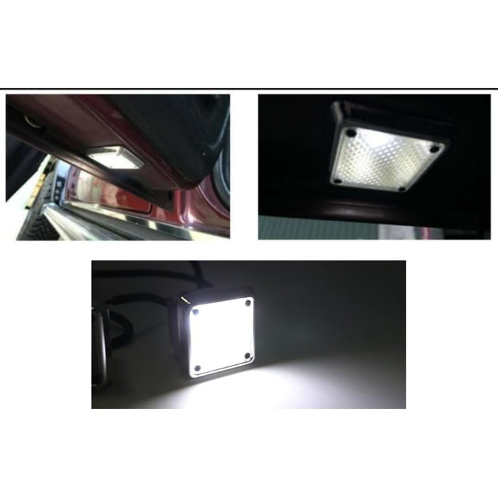 4PCS White LED Welcome Door Courtesy Lights Compatible with 1986-2016 Mercedes-Benz W463 G-Class