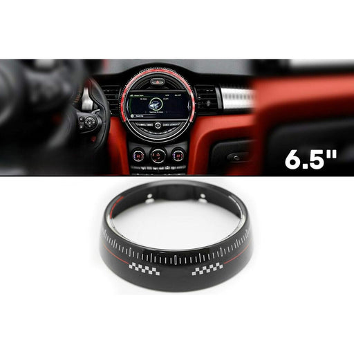 6.5" Center Multimedia Screen Frame Cover Compatible With Mini Cooper S F55 / F56 / F57