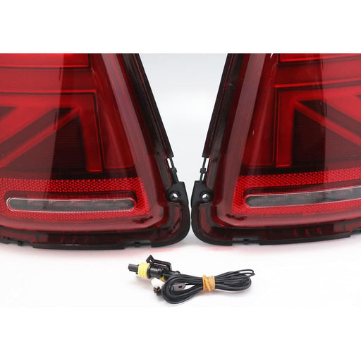 UK Union Jack LED Tail Lights Compatible With Mini Cooper R56 / R57 / R58 / R59 LCI (2010–2015)