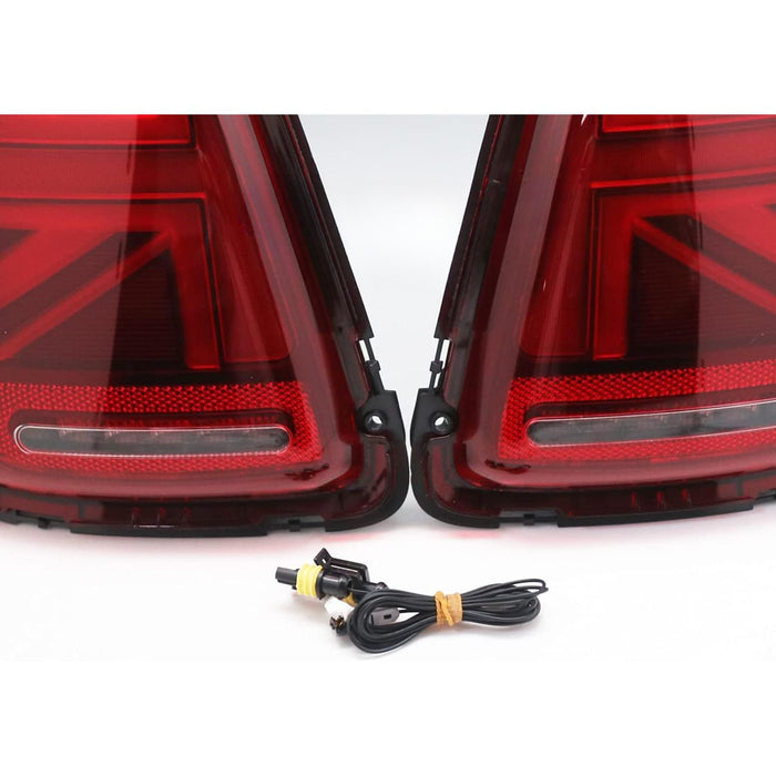 UK Union Jack LED Tail Lights Compatible With Mini Cooper R56 / R57 / R58 / R59 LCI (2010–2015)