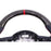 Forged Carbon Fiber Steering Wheel Perforated Leather Red Stitching for Mini Cooper R55 R56 R58 R59 S Mk2 2007–2013