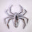 Exclusive Metalhead Collection Chrome Spider Emblem – All Metal Car Badge