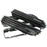 Replacement Glossy Black Side Fender Grille Vents Compatible with BMW E46 M3 2001-2006