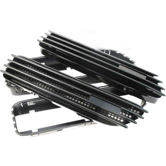 Replacement Glossy Black Side Fender Grille Vents Compatible with BMW E46 M3 2001-2006