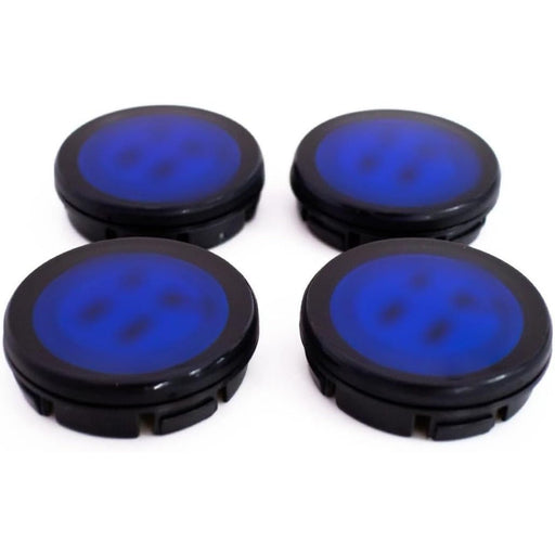 Blue Alloy Wheel Center Caps (49mm) – For Select 18" Alloy Wheels