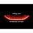 Rear 3D LED Fog Light 4th Brake Light Clear/Red for Toyota C-HR 2016–2023