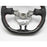 Carbon Fiber Steering Wheel – For 2012–2016 Scion FR-S / Subaru BRZ / Toyota GT86 (Perforated Leather, Red Stitching, Red Stripe)
