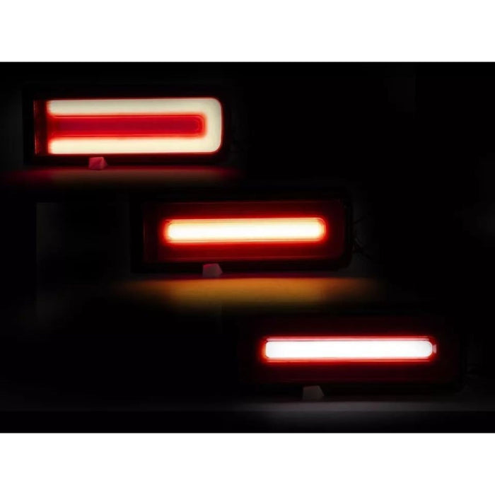 W464 Style LED Tail Lights – For Mercedes-Benz W463 G-Class (1999–2018)
